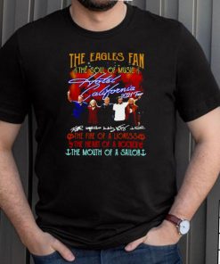 The Eagles Fan The Soul Of Music Hotel California 2021 Tour Signatures T shirt