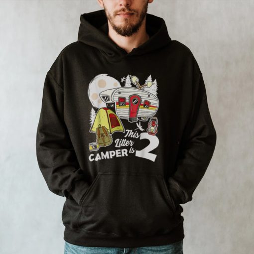This Little Is Camping 2nd Birthday shirt