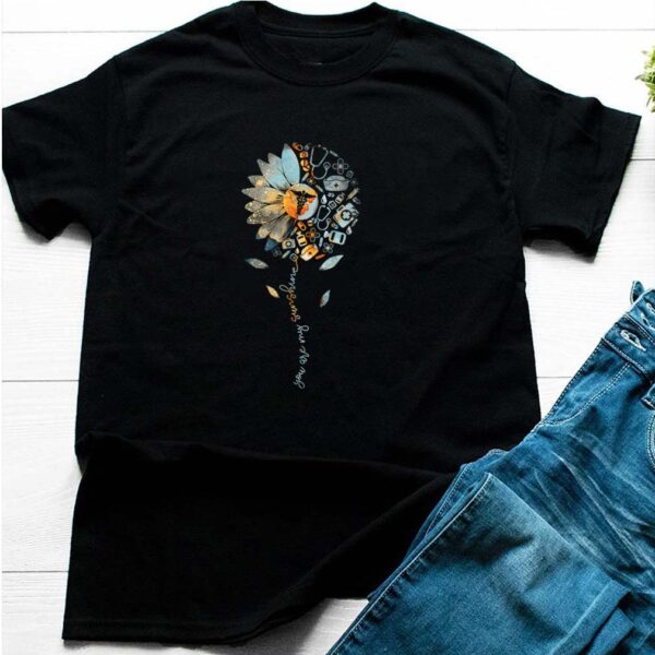 You Are My Sunshine Nurse Sunflower Nursing Earth Galaxy Hippie T Shirt 2
