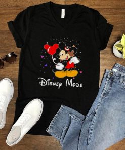 disney mode mickey mouse shirt
