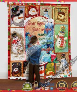 Vintage Snowflakes Christmas Quilt
