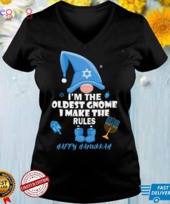 I'm The Oldest Gnome I Make The Rules Happy Hanukkah Jewish Long Sleeve T Shirt