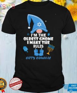 I'm The Oldest Gnome I Make The Rules Happy Hanukkah Jewish Long Sleeve T Shirt