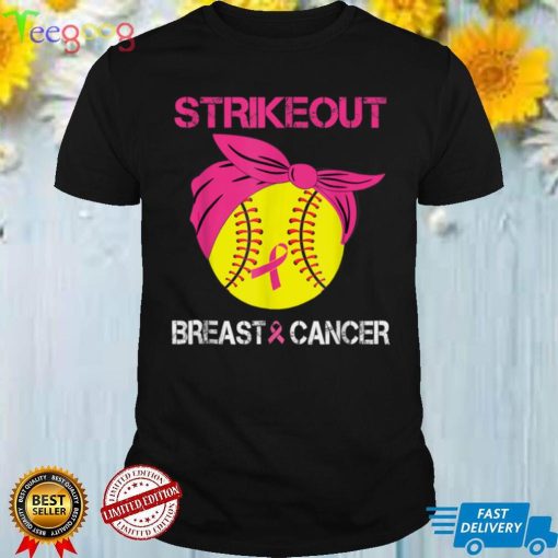 Strike Out Breast Cancer Awareness Softball Fighters T Shirt