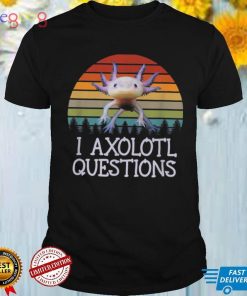 Axolotl Shirt Vintage Gifts Funny Cute Axolotl Classic T Shirt