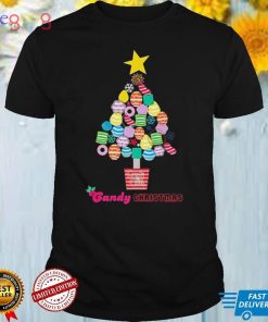 Candy Crush Christmas Tree T Shirt Candy Cane Cute Christmas Shirts