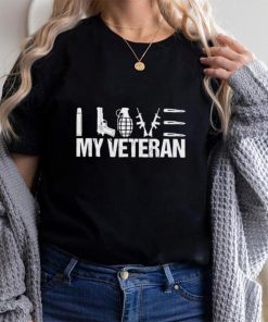I Love My Veteran Shirt