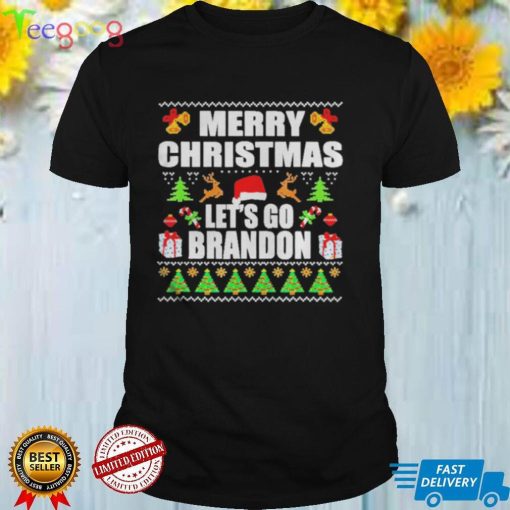 Merry Christmas Let’s go Branson Brandon Ugly Sweater T Shirt
