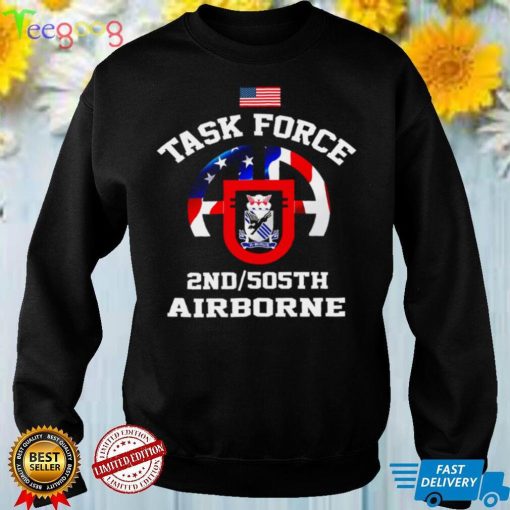 Official Task Force 2nd 505th Airborne Shirt hoodie, Sweater