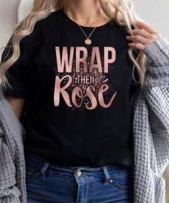 Wrap then rose T shirt