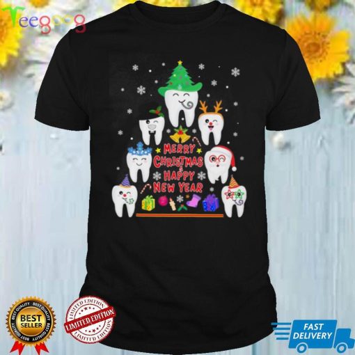 dental merry xmas happy new year lqt lbs Classic T Shirt