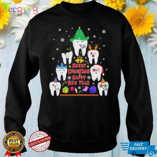 dental merry xmas happy new year lqt lbs Classic T Shirt
