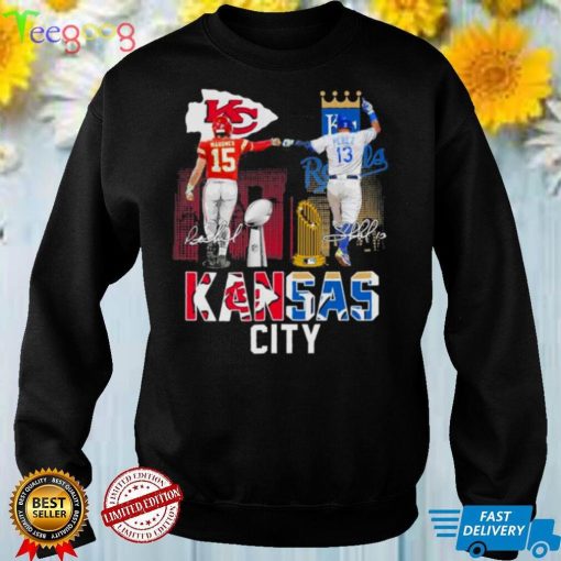 Kansas City Chiefs Mahomes And Kansas City Royals Mahomes Perez Shirt