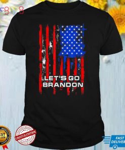 Lets Go Brandon America Flag T Shirt