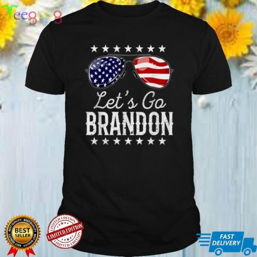 Lets Go Brandon Conservative Anti Liberal US Flag T Shirt 22