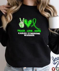 Peace love hope Kabuki Syndrome shirt tee