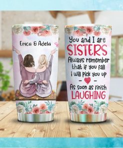 Sister You And I Personalized Tumbler