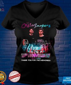 The Chainsmokers Music Band 10th Anniversary 2012 2022 Shirt tee