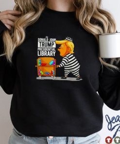 The Donald john Trump presidential library shirt tee
