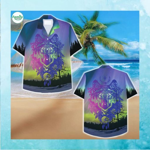Totem De Lobo Hawaiian Shirt