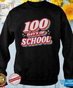100 DAYS Y’ALL Teacher or Student 100th Day of School Retro T Shirt