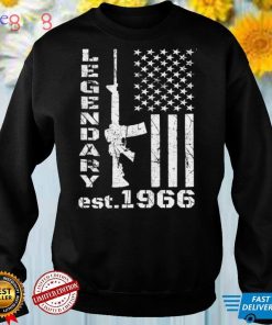 1966 56th Birthday Legendary Patriot 56 Years Old Pro Guns Sweatshirt