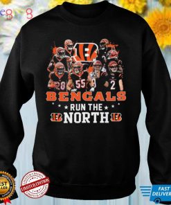 2021 2022 Bengals Run The North Shirt, Cincinnati Bengals Afc North Champions Nfl Shirt