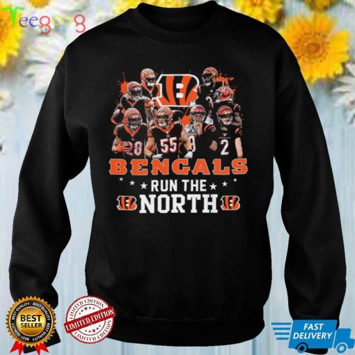 2021 2022 Bengals Run The North Shirt, Cincinnati Bengals Afc North Champions Nfl Shirt