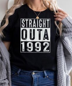 30th Birthday Gift Straight Outta 1992 30 Year Old T Shirt