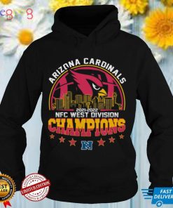 Arizona Cardinals 2021 2022 NFC West Divison Championship Football Sky Line Special Gift Two Sided Graphic Unisex T Shirt