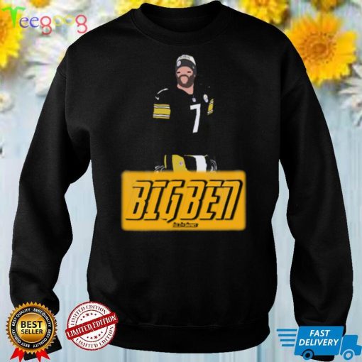 Ben Roethlisberger Shirt, Pittsburgh Steelers NFL Shirt