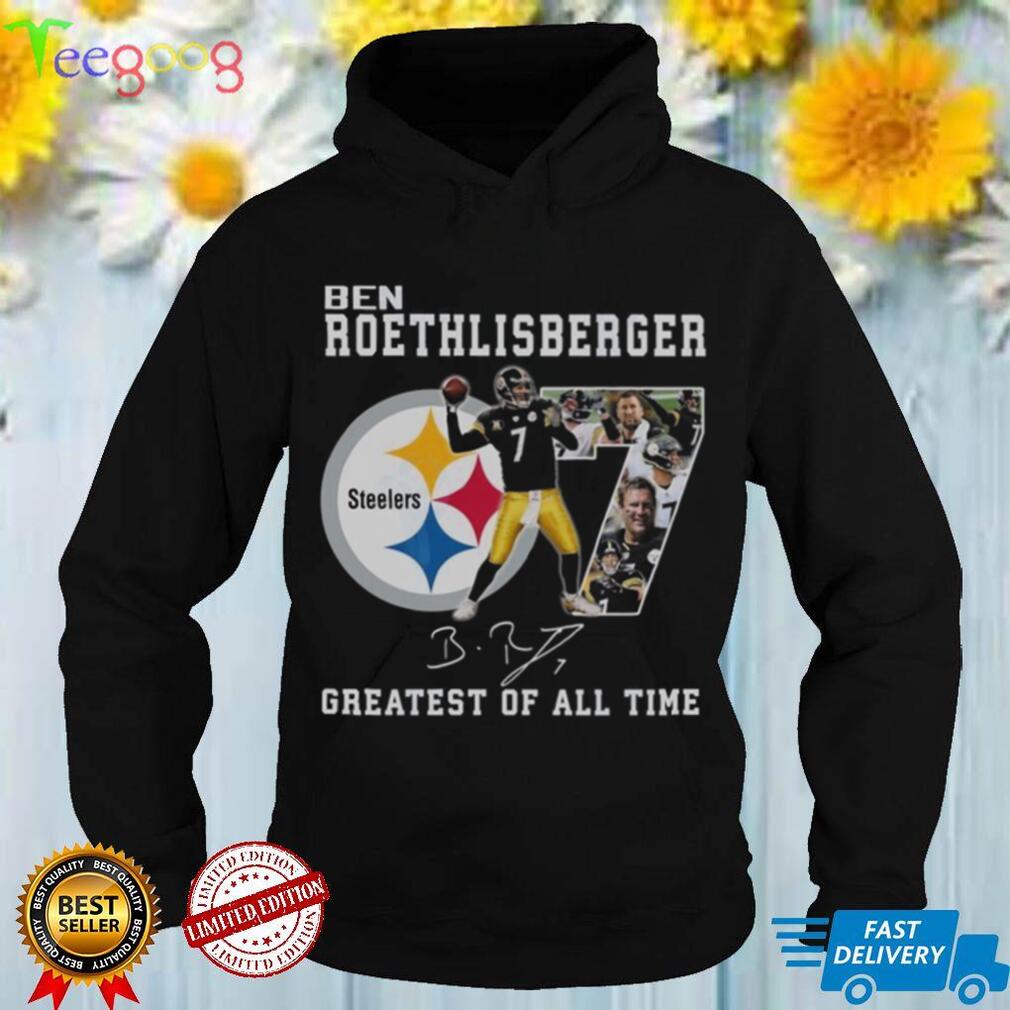 Ben Roethlisberger Shirt, Pittsburgh Steelers Nfl  T Shirt