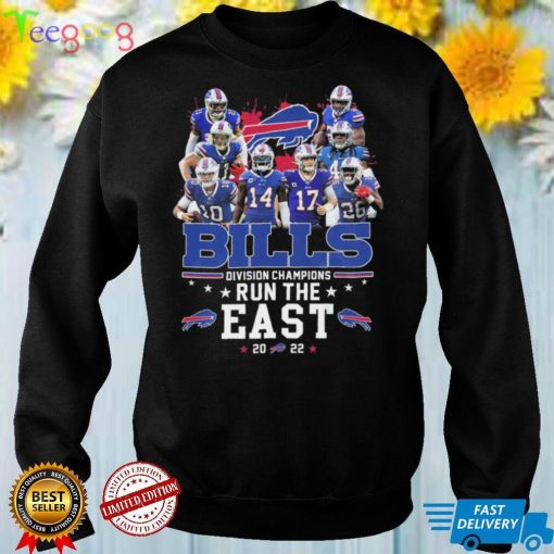 Bills Run The East Shirt, Buffalo Bills Afc East Division Champions Nfl T Shirt