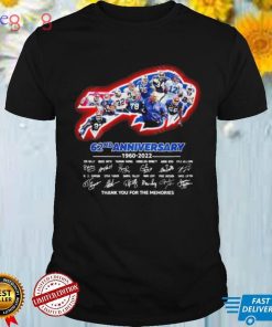 Buffalo Bills 62nd Anniversary 1960 2022 Graphic Unisex T Shirt