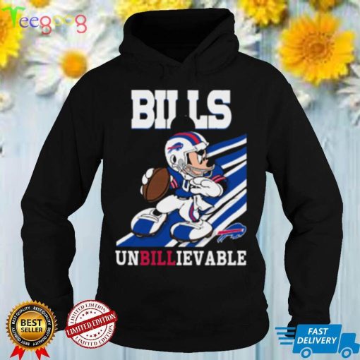 Buffalo Bills Slogan Unbillievable Mickey Mouse NFL Shirts