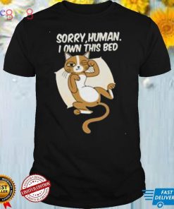 Cat I Own This Bed Meme 80s T Shirt