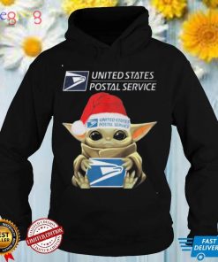 Christmas Baby Yoda USPS United States Postal Service Shirt