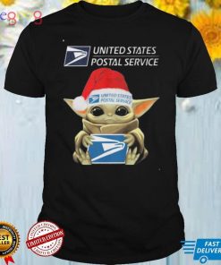 Christmas Baby Yoda USPS United States Postal Service Shirt