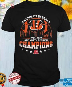 Cincinnati Bengals 2021 2022 Afc North Division Champions Nfl Vit Shirt