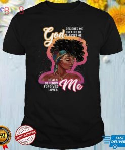 Black Woman God Designed Me Prayer Black Girl Melanin T Shirt