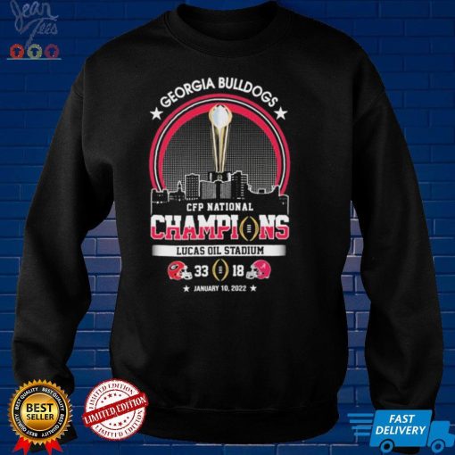 Georgia Bulldogs CFP National Champions 33 18 T Shirt