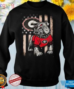 Georgia Bulldogs UGA Flag Waterproof Shirt