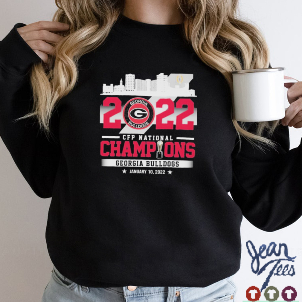 Georgia Skyline 2022 CFP National Champions Georgia Bulldogs Shirt