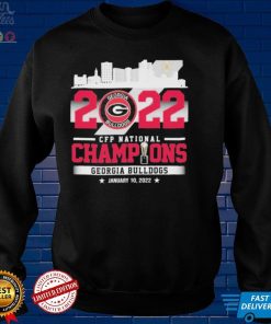 Georgia Skyline 2022 CFP National Champions Georgia Bulldogs Shirt