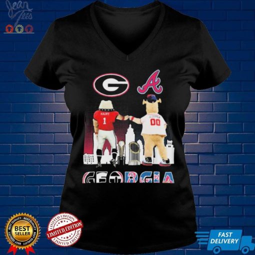 Hairy And Blooper Of Georgia Sport Teams 2021 Champions Shirt