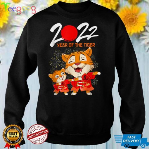 Happy New Year 2022 Year Of The Tiger Eve Party Supplies T Shirt (1)