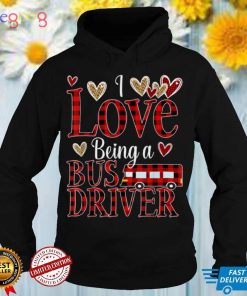 I Love Being A School Bus Driver Valentines Day Buffalo T Shirt (2)
