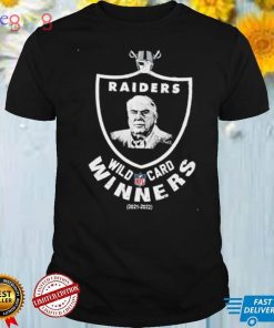 John Madden Las Vegas Raiders Winners Super Wild Card 2021 2022 T Shirt