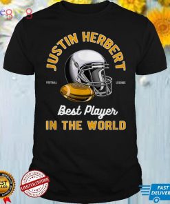 Justin Herbert Best Player in the World Gift T Shirt