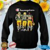 The Packers Champions Favre Starr And Rodgers 2021 T Shirt